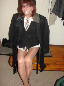 www.joycealexander.net - Pantyhose Exposed: "The Captured Businesswoman", Part I - March 28 thumbnail